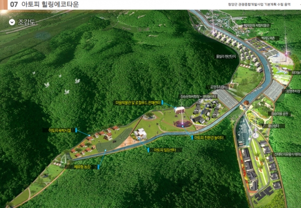▲아토피 힐링 에코타운 (조감도)<br>